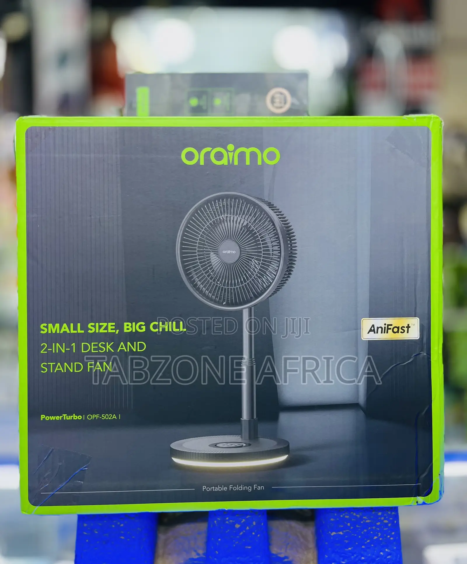 Oraimo PowerTurbo OPF-502A 4000mAh Portable Folding Fan