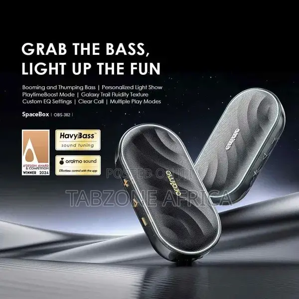 Oraimo SpaceBox OBS-382 8W Bluetooth Speaker With HavyBassTM