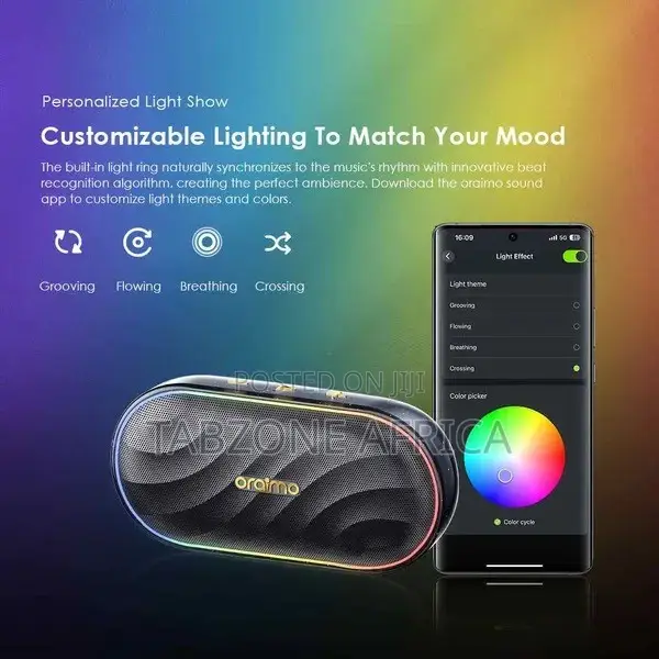 Oraimo SpaceBox OBS-382 8W Bluetooth Speaker With HavyBassTM