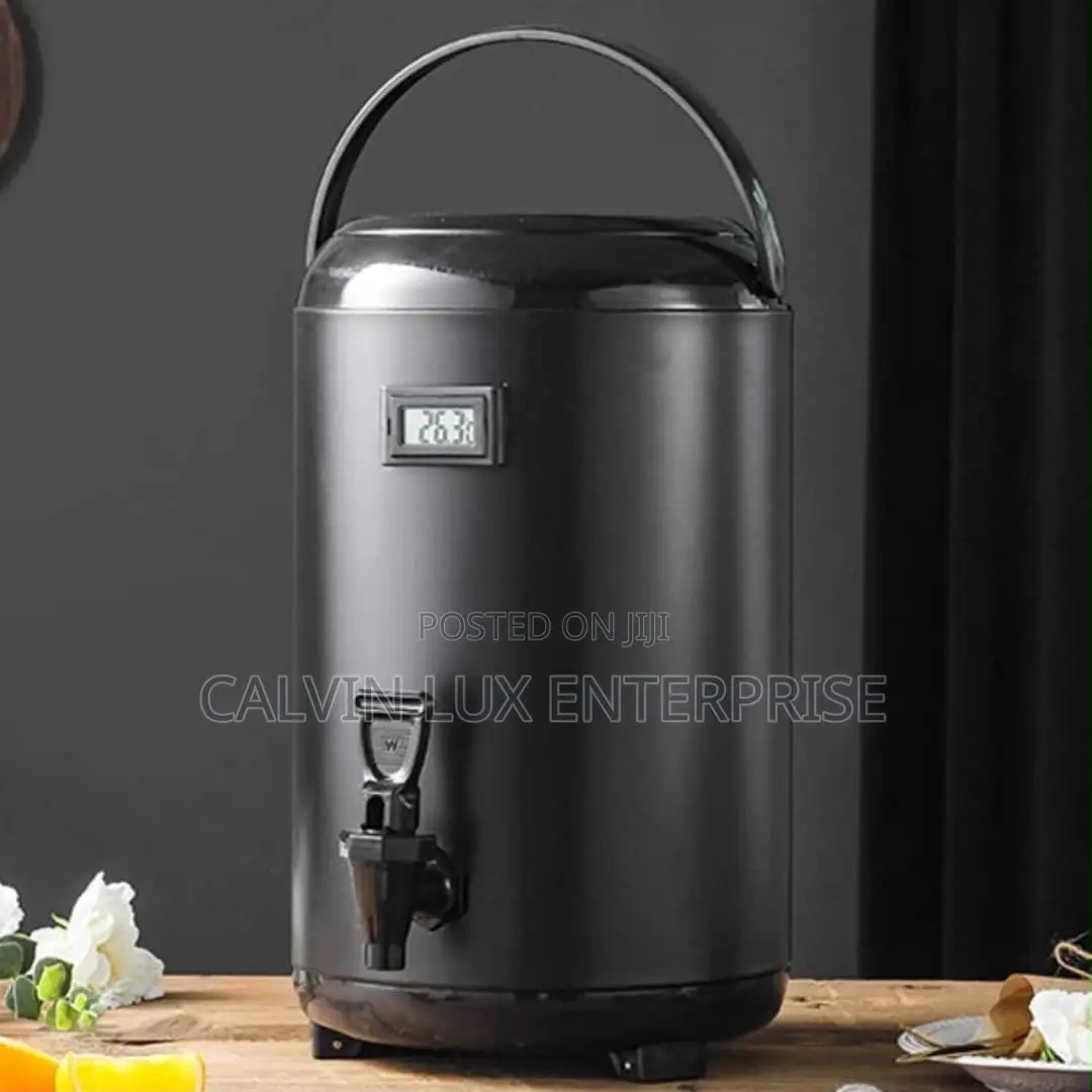 10 Liter Dispenser Flask With Thermometer