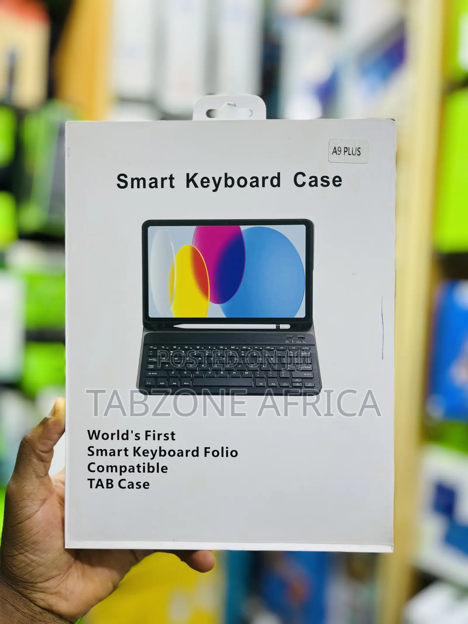 Samsung Galaxy Tab A9+/A11+ Keyboard Case With Detachable BT Keyboard