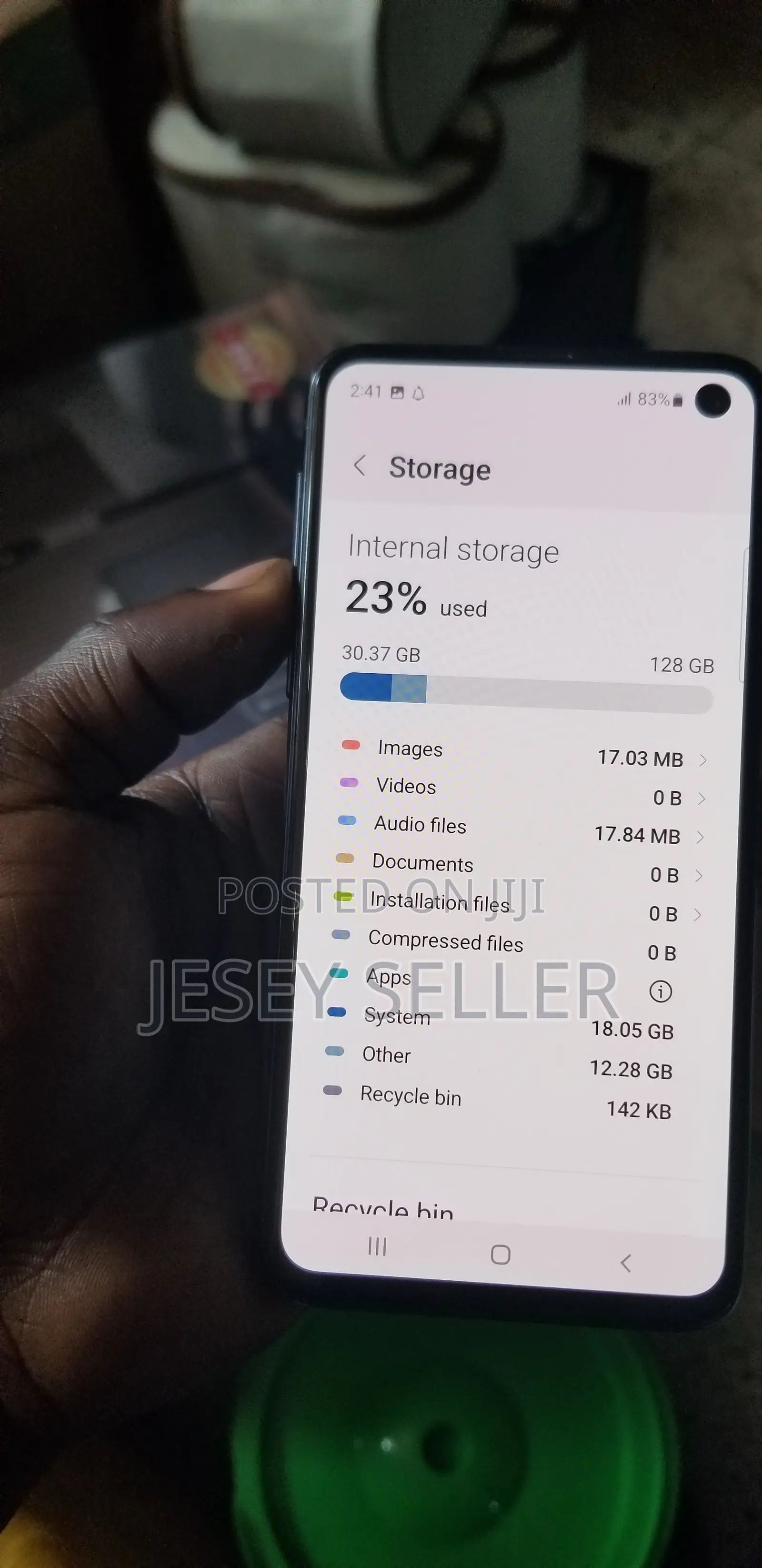 Samsung Galaxy S10e 128 GB Black