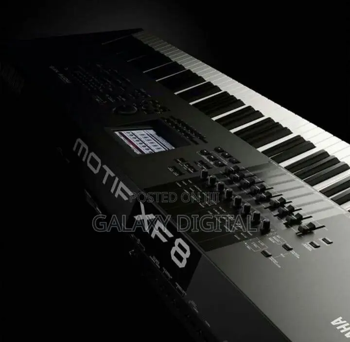 Yamaha Motif XF8 Keyboard Hire Uganda | Professional 88-Key Keyboard