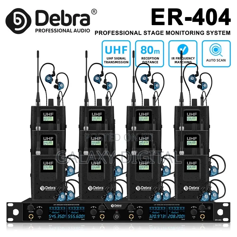 In-Ear Monitor System Hire Uganda | Professional IEM for Live Events