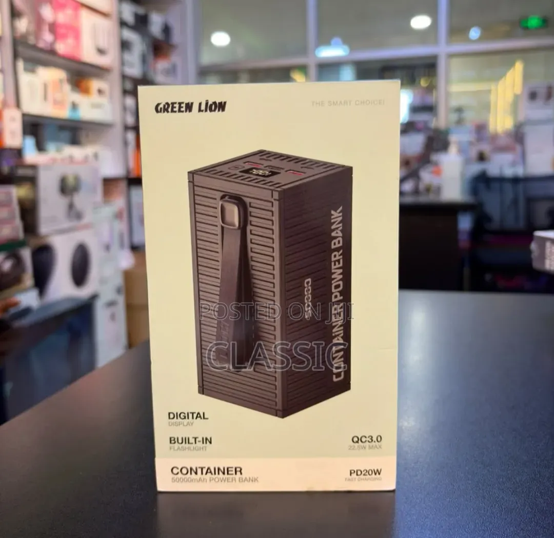 Green Lion Container 50000mAh Power Bank
