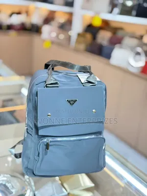 Elegant Multi-Compartment Nylon Backpack - Fashion Laptop Bag