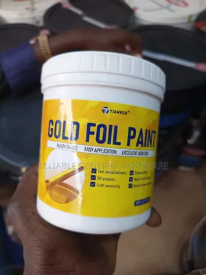 Gold Paint Golden Foil Paint 0.5 Litres