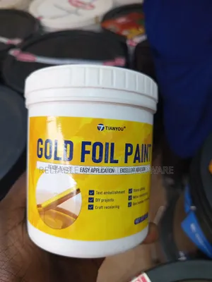 Gold Paint Golden Foil Paint 0.5 Litres