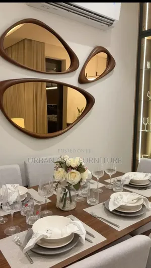 3D Wooden Wall Mirrors