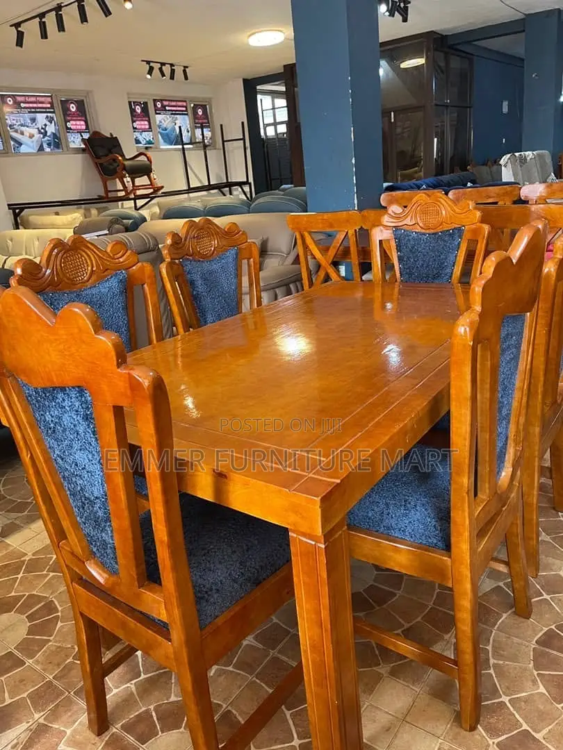 Dinning Chairs and Table (6-Seater)