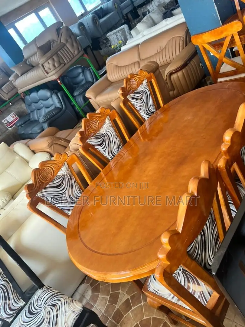 Dinning Chairs and Table (6-Seater)