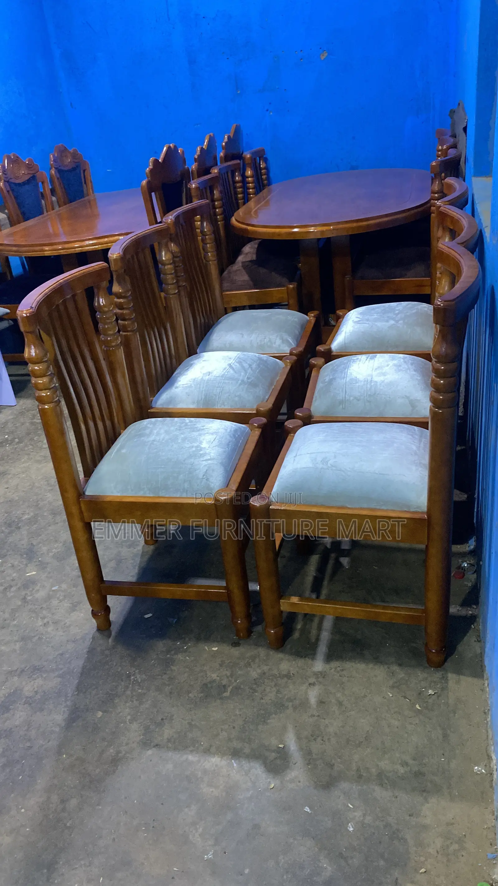 Dinning Chairs and Table (6-Seater)