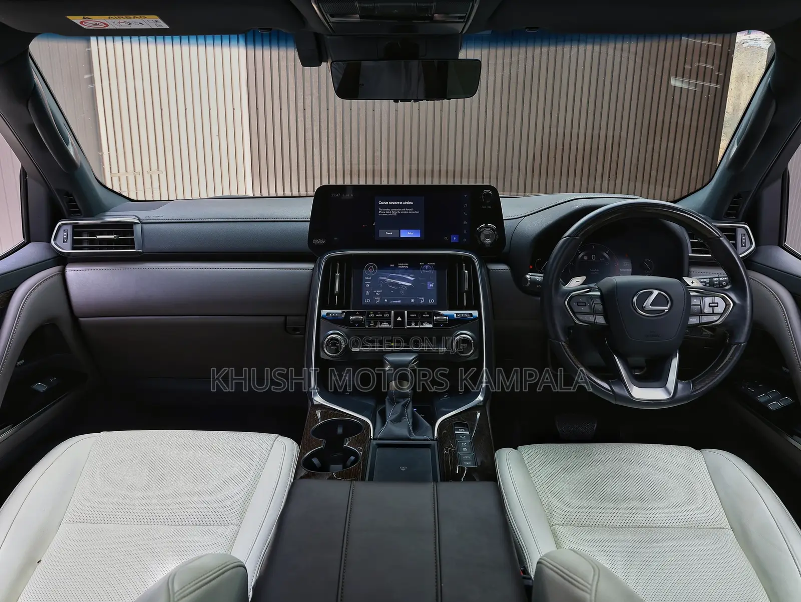 New Lexus LX 500d 2023 Gray
