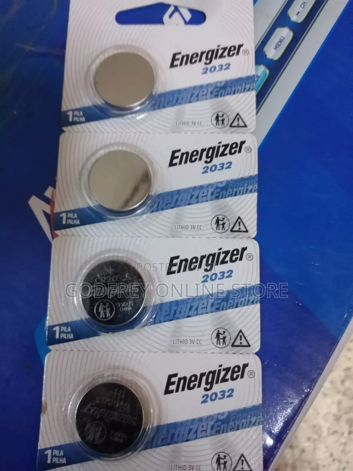 2032 Energizer a Strip of 5 Pieces