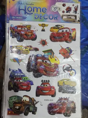Disney Pixar Cars-Themed 3D Decorative Wall Stickers