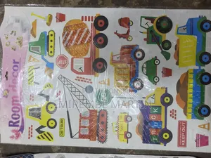 Disney Pixar Cars-Themed 3D Decorative Wall Stickers