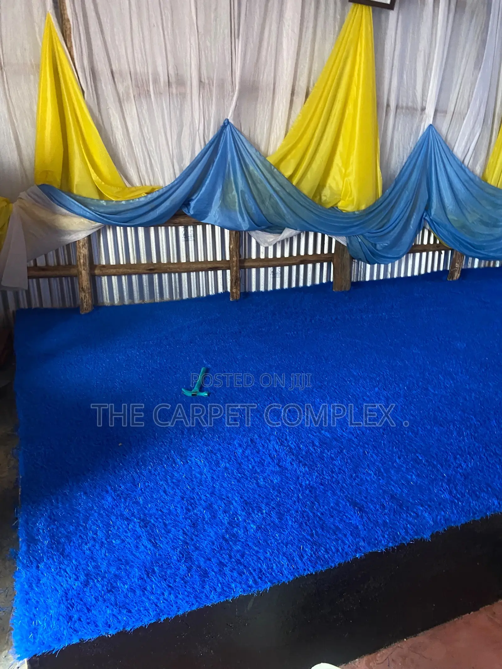Church Floor Blue Grass Beauty Per Squaremeter