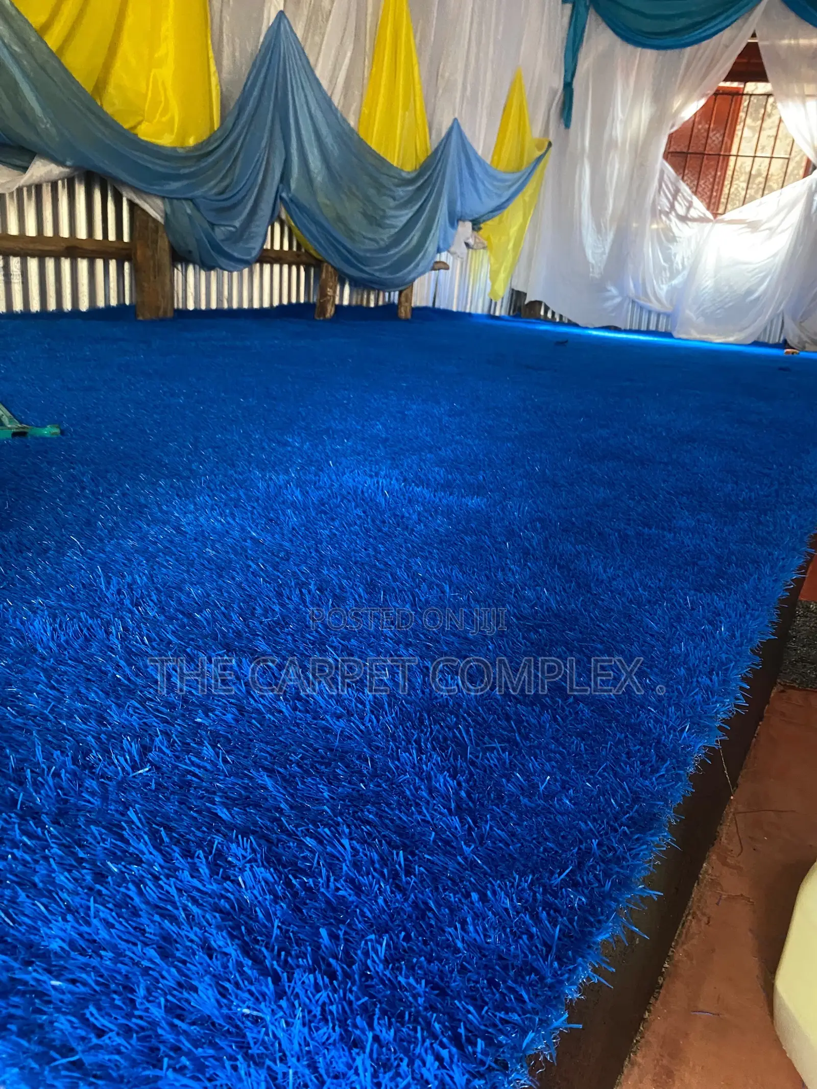Church Floor Blue Grass Beauty Per Squaremeter
