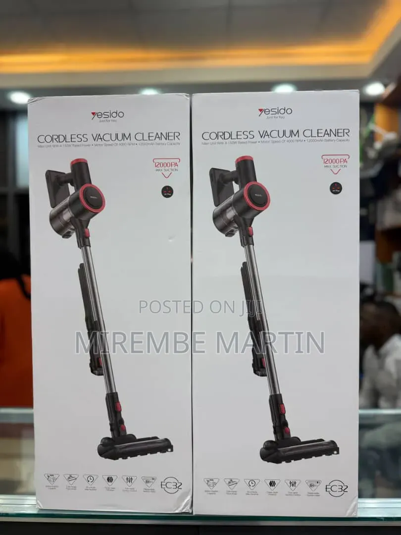 Yesido EC32 Handheld Wireless Vacuum Cleaner 12000Pa Suction.