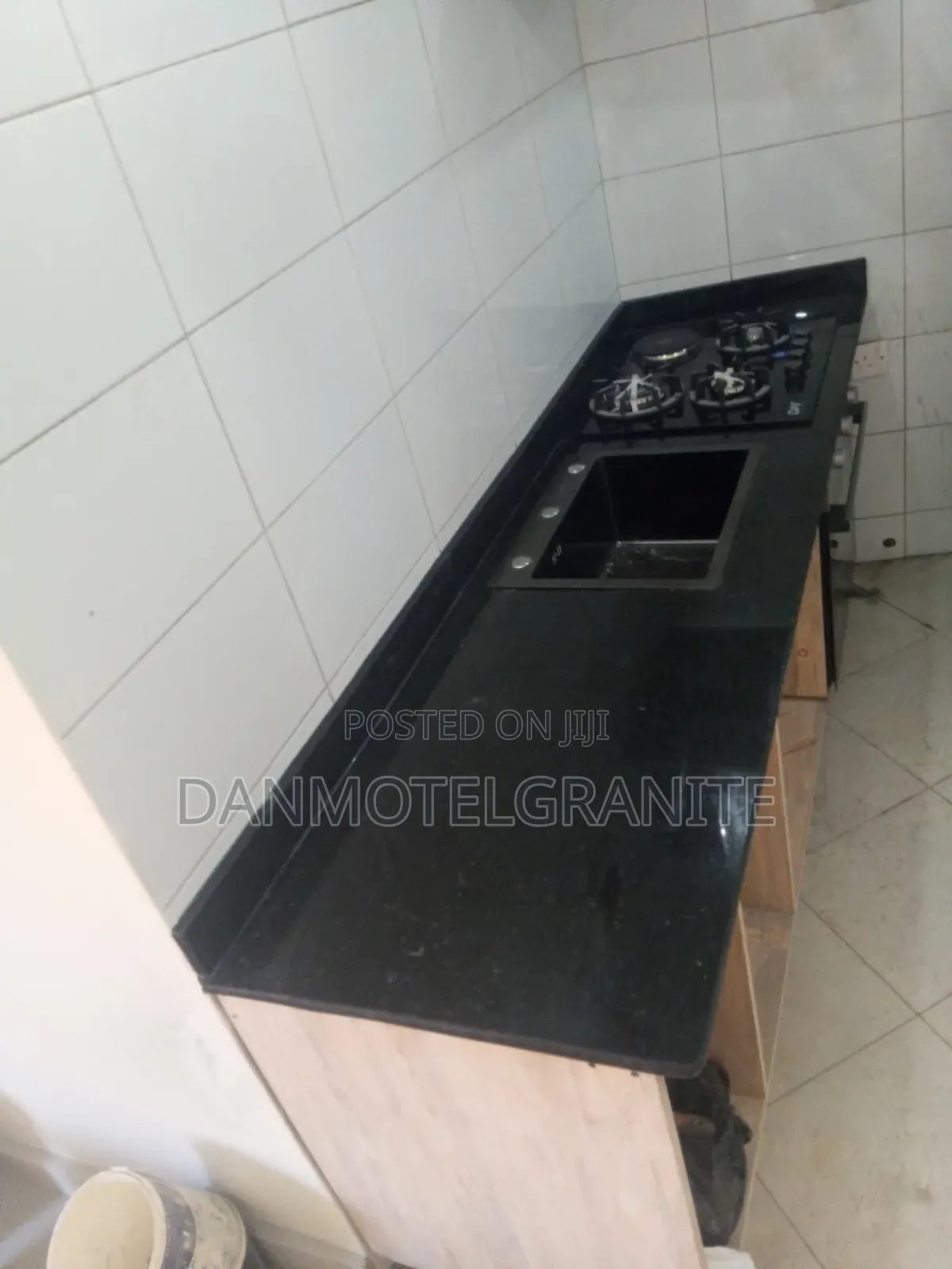 Premium Black Granite Kitchen Worktop – Elegant, Durable Stylish