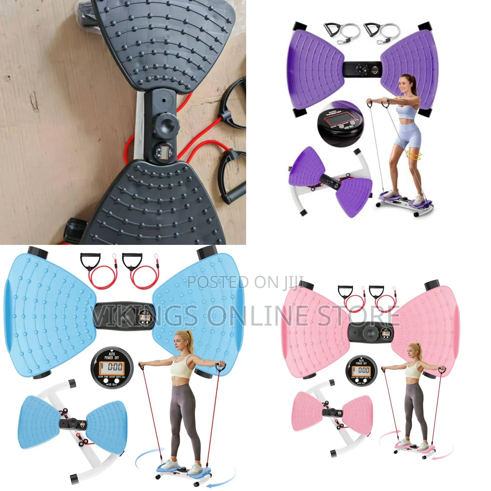 Digital Twist Board - Comes With the Resistance Bands Too