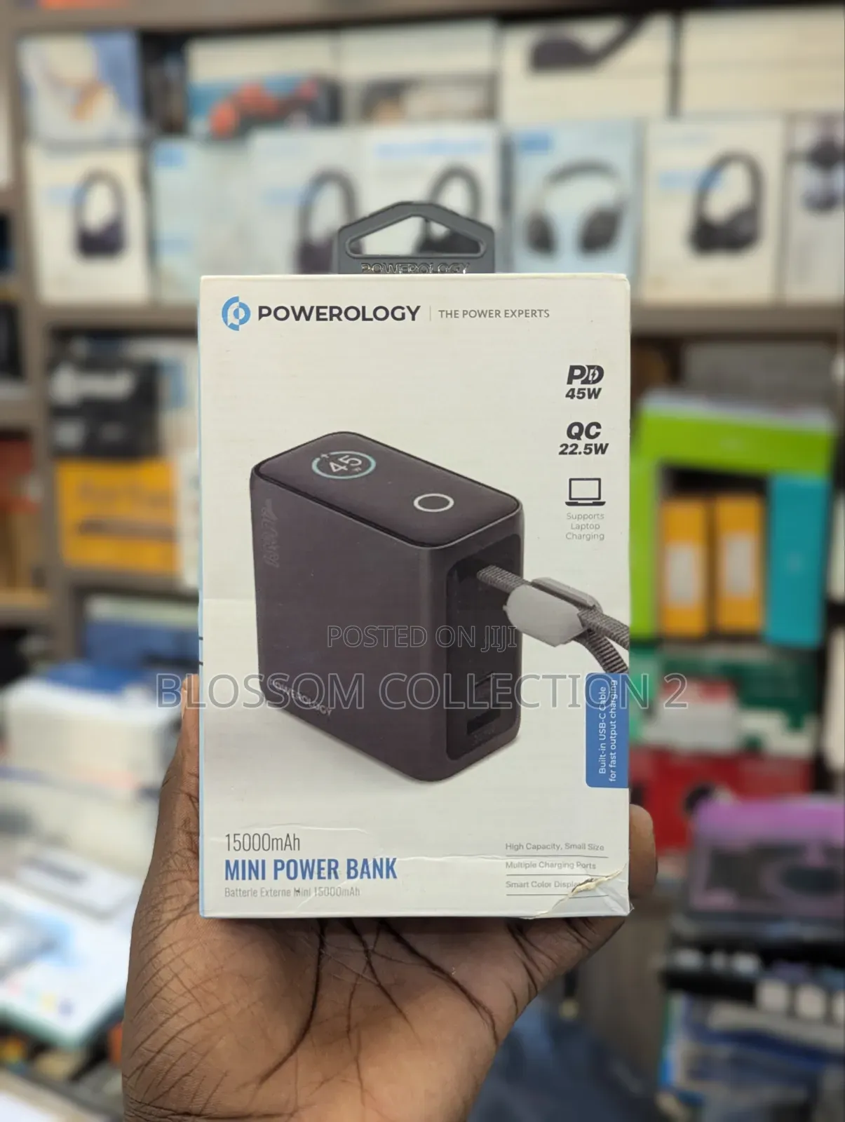 Powerology Mini Power Bank 15000mAh