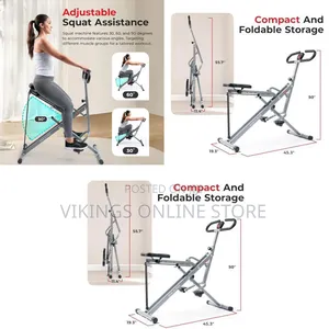 Squat Rider Machine