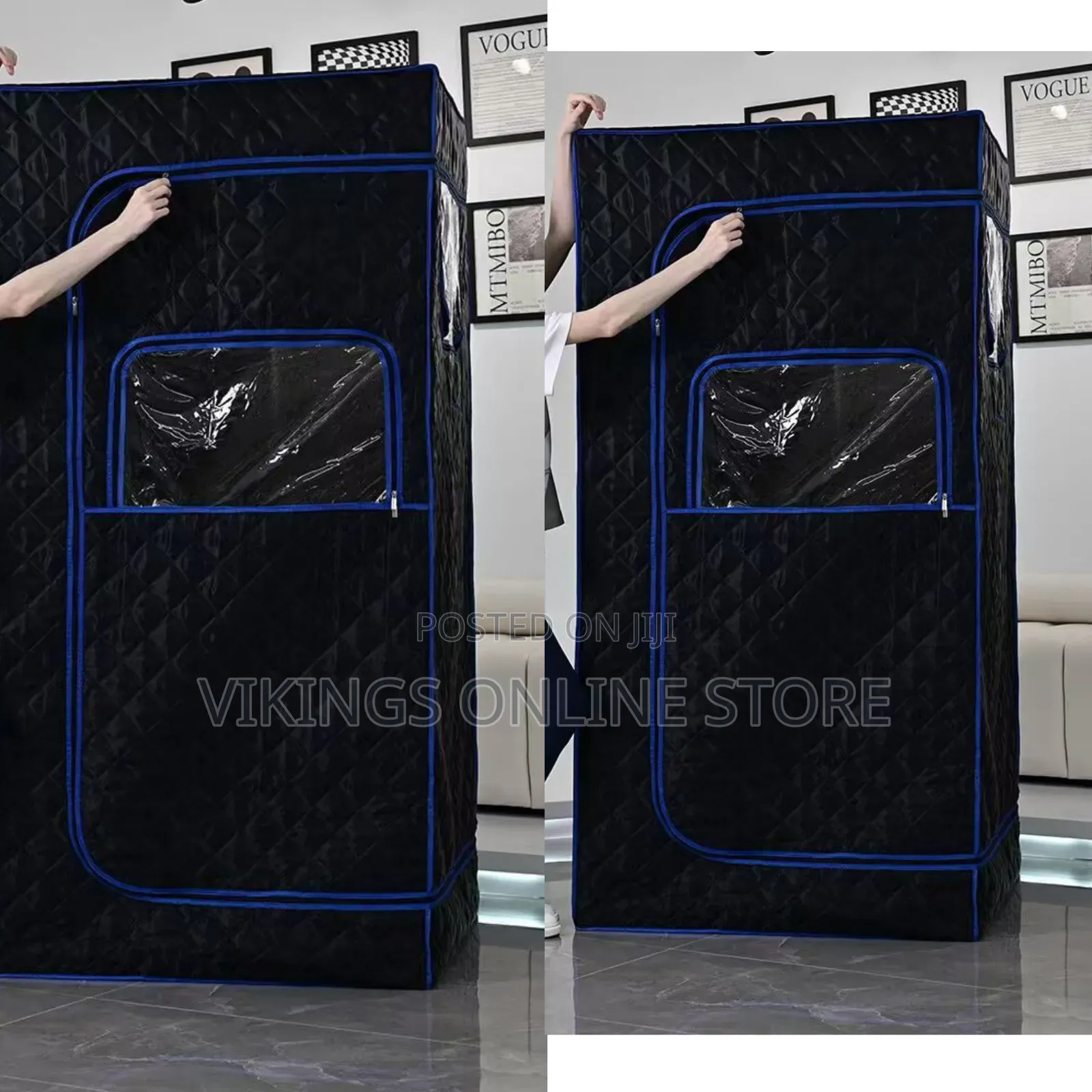 DIY Home Sauna and Steam Box - 
Comes With a Seater Too