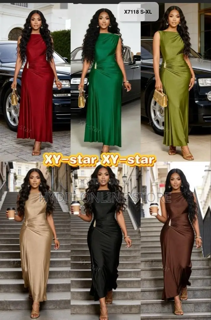 Multiple Color Sleeveless Dress