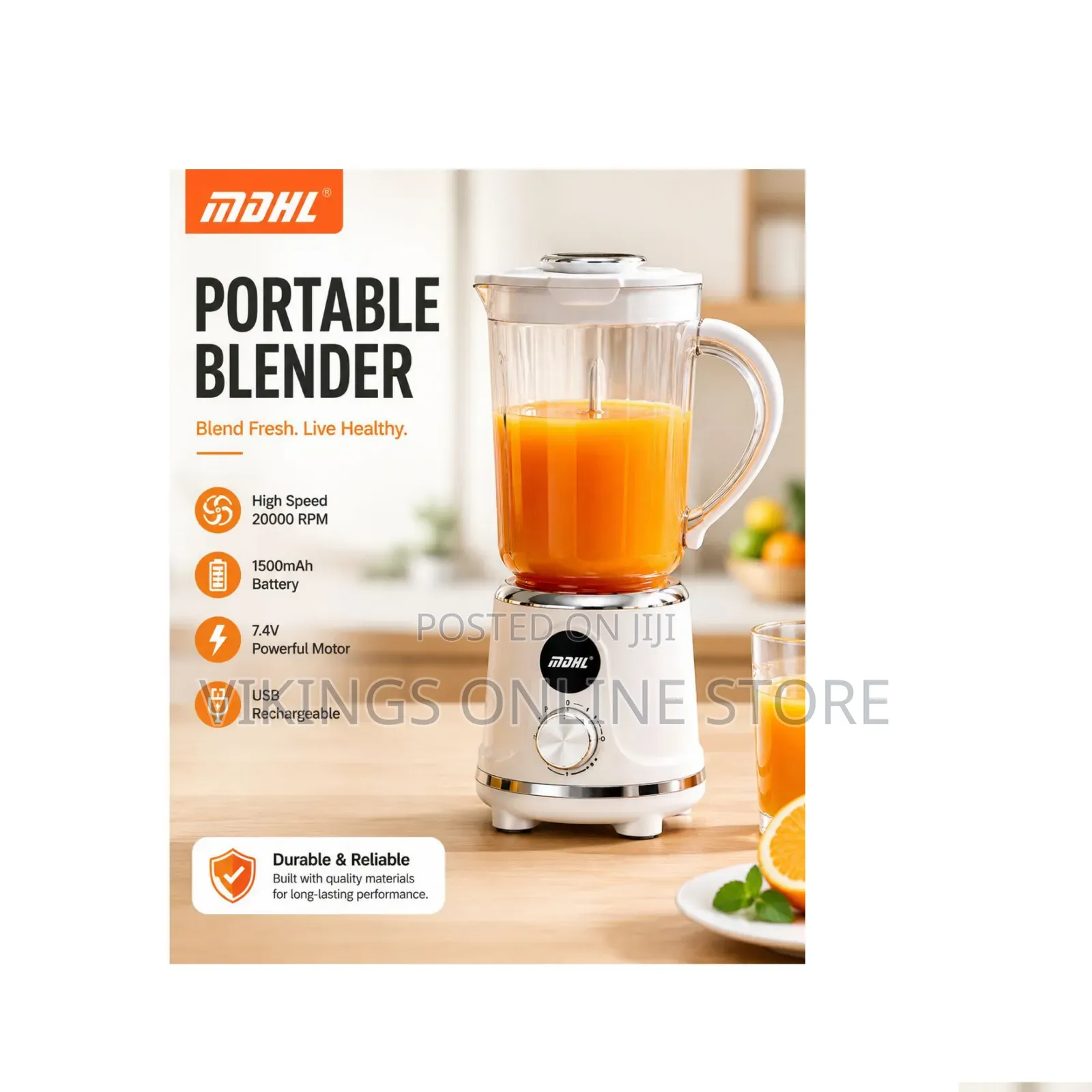 MDHL Portable Juice Blender