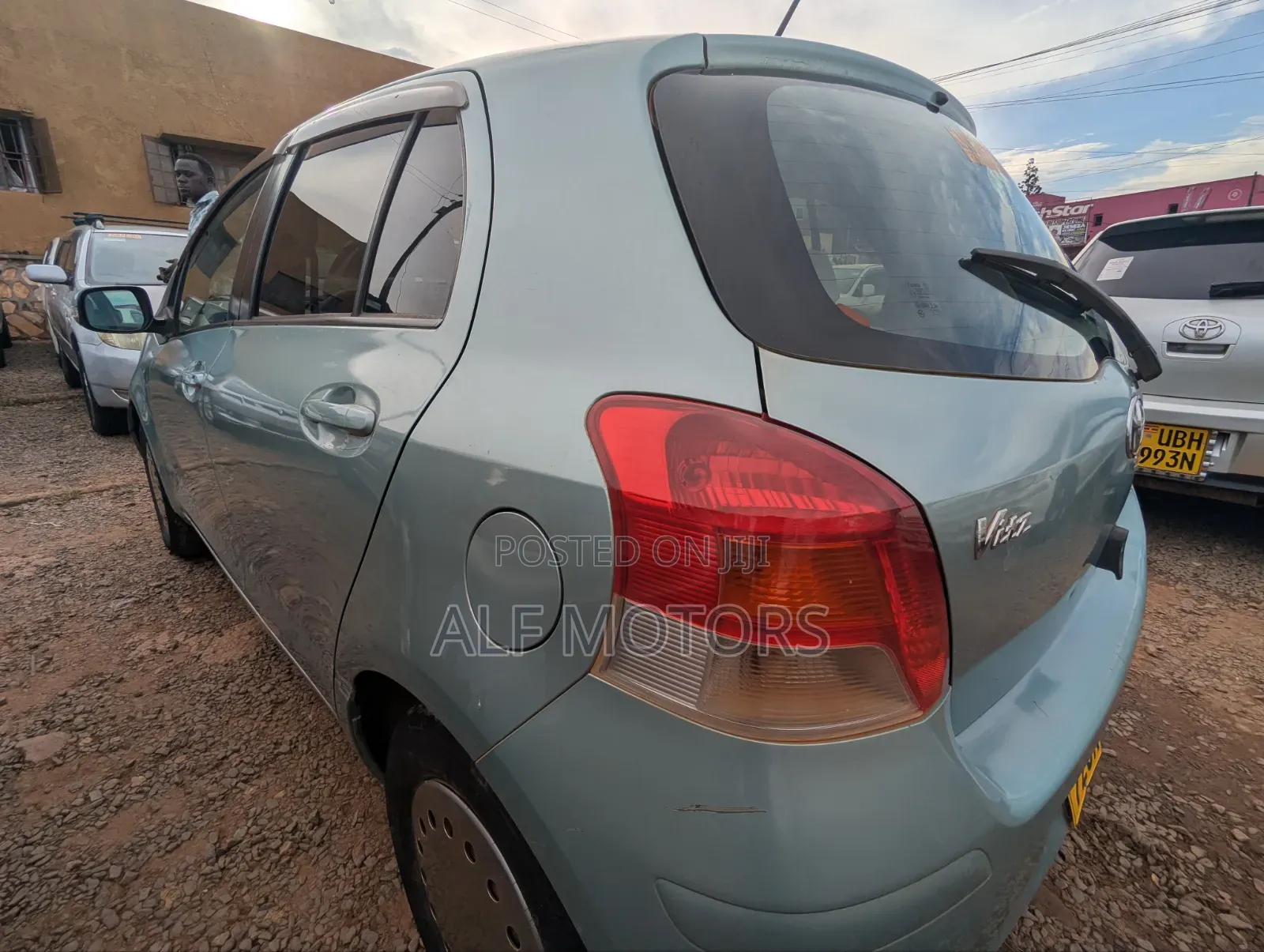 Toyota Vitz 2008 Blue