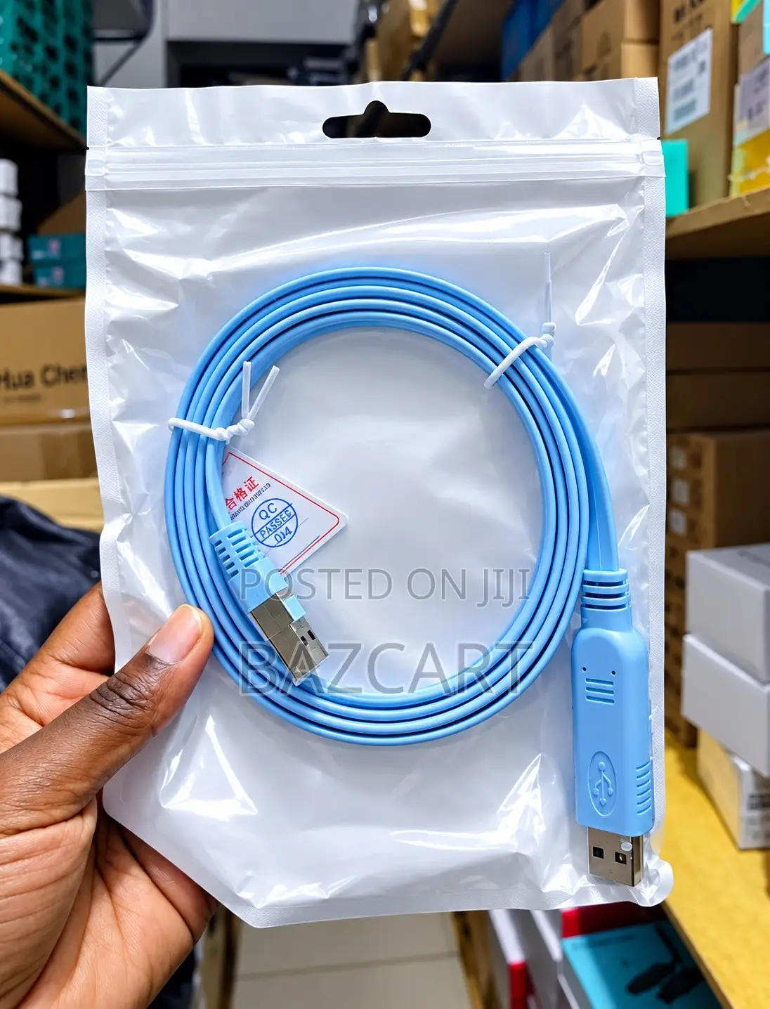USB to RJ45 Console Cable – USB-to-Serial Network Configuration Cable