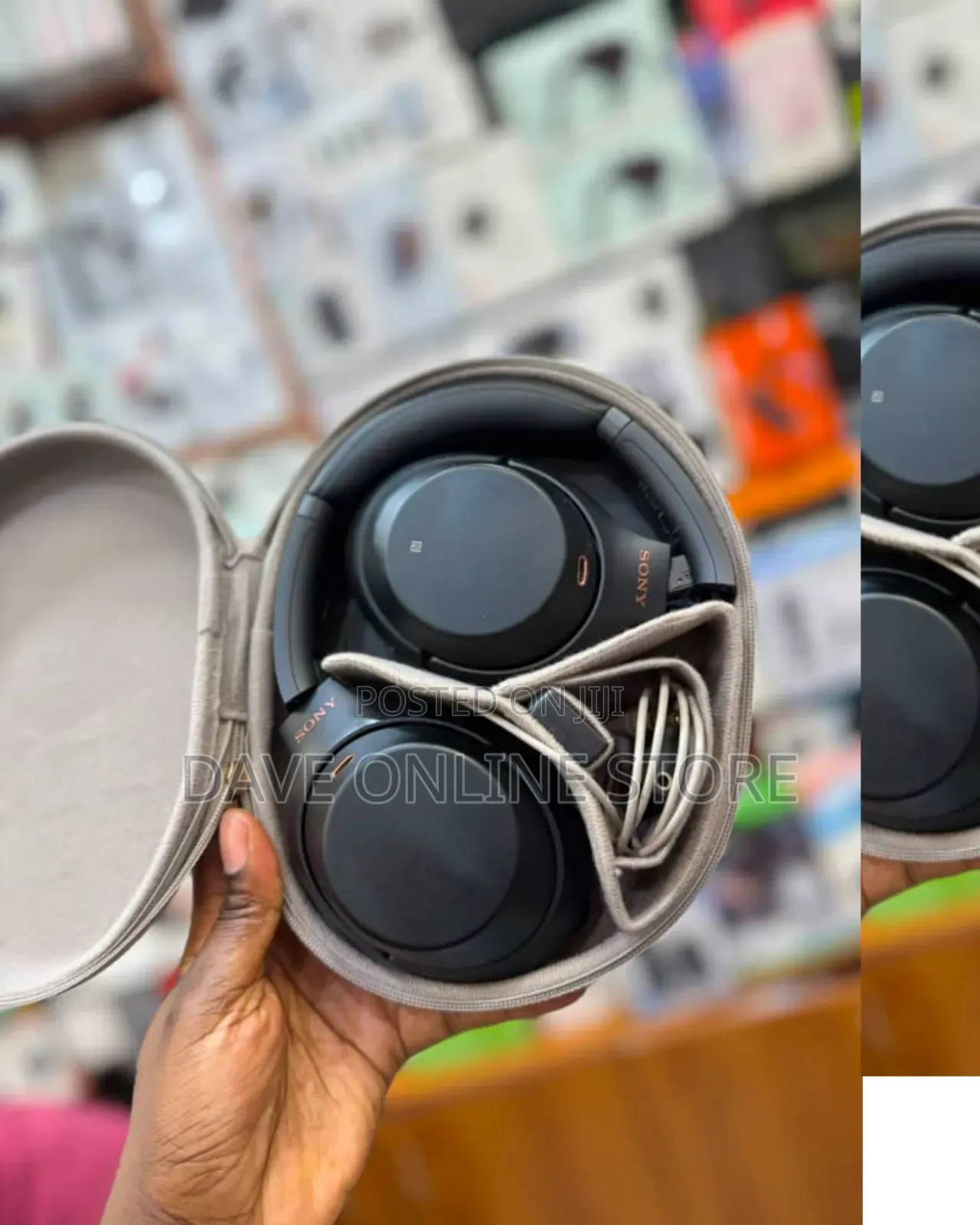 Sony XM3 Wireless Headphones With Case