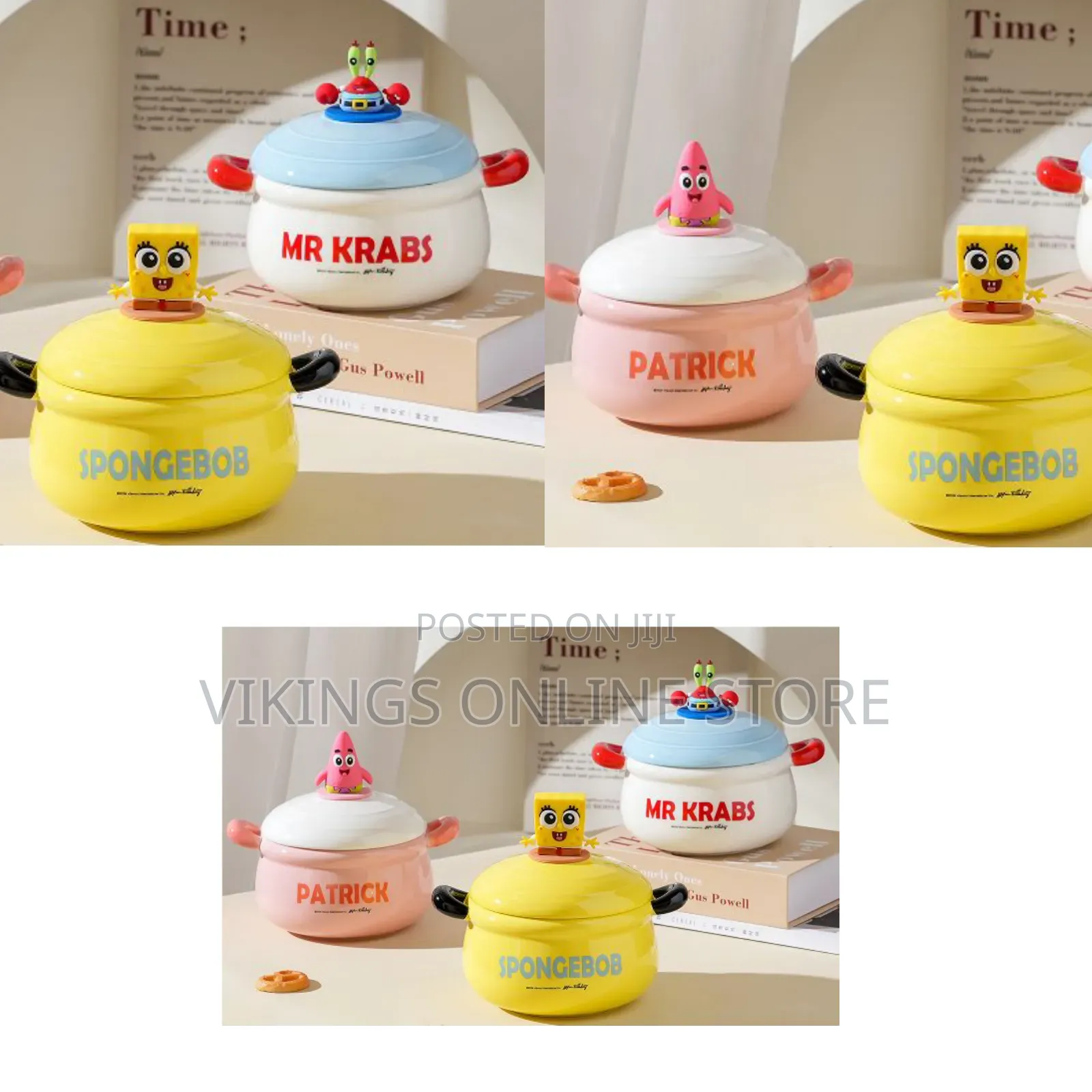 Sponge Bob Character Bowls
