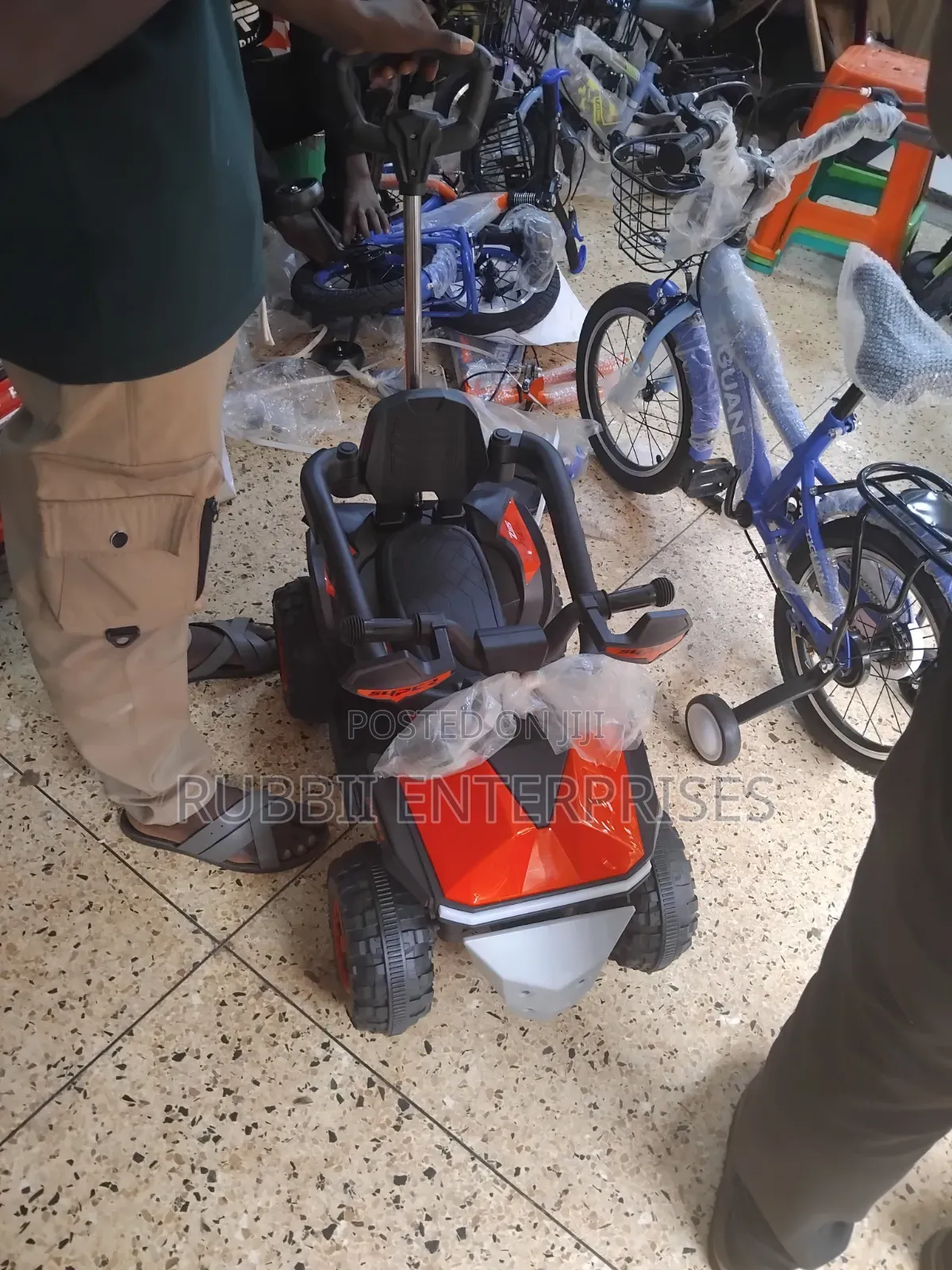 Kids Electric Push Car