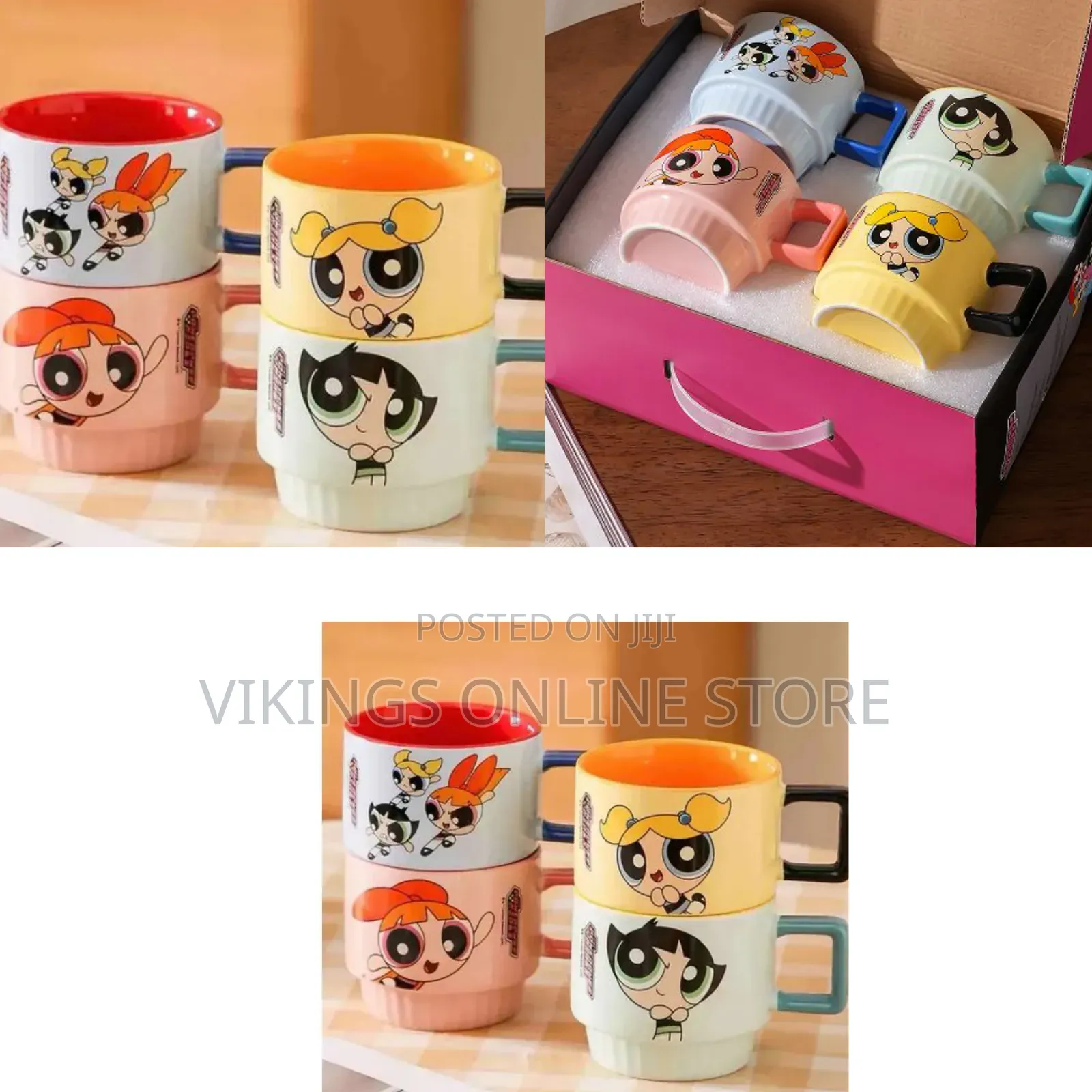 4pc ShinChan Character Cups - Set