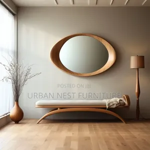 Wooden Wall Mirror