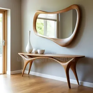 Wooden Wall Mirror