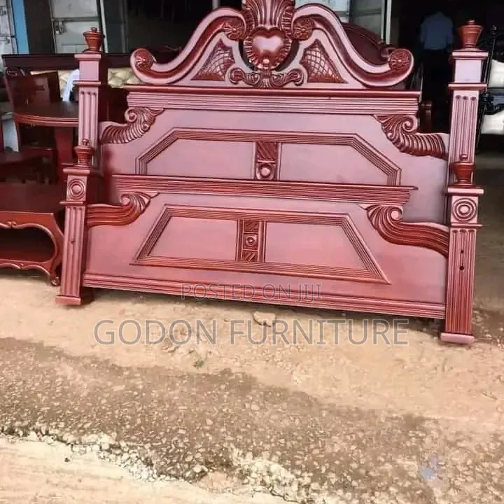 Solid Wooden Bed