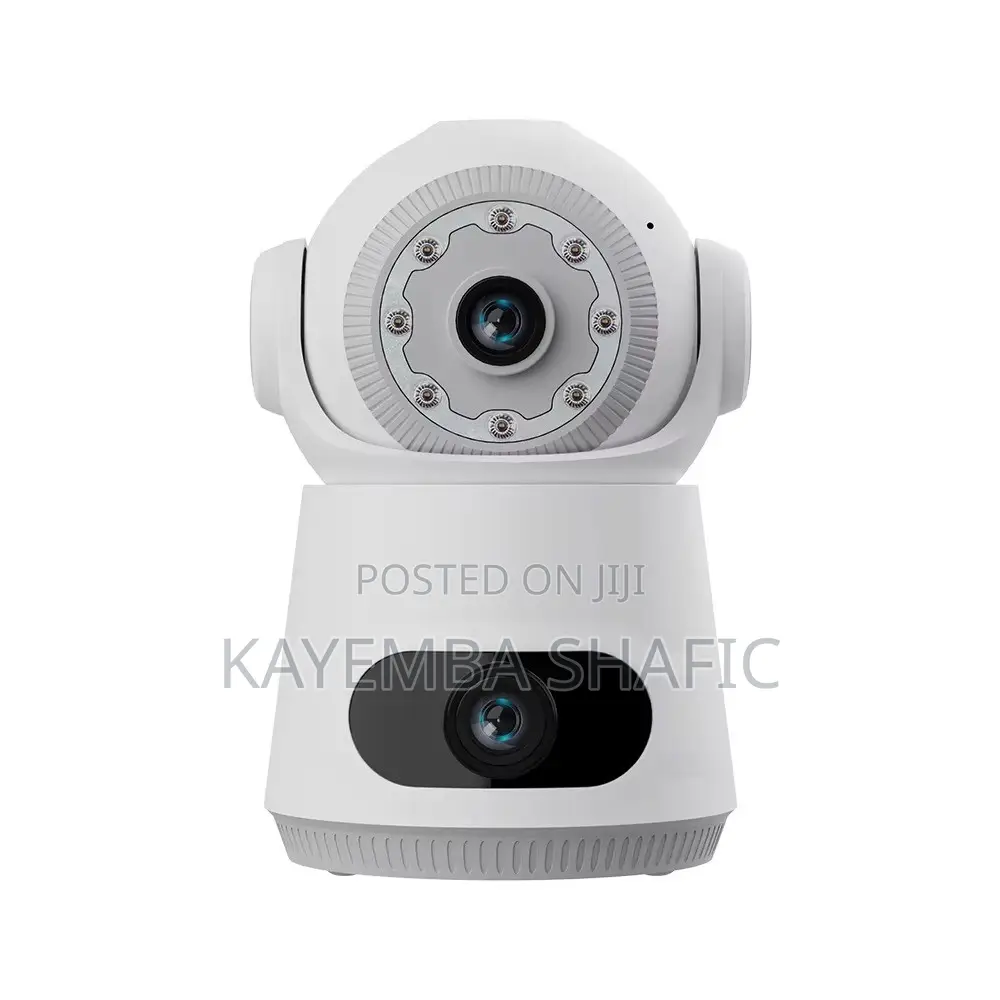 Smart Dual Lens 4G SIM Card CCTV Security Camera - 360 Full HD