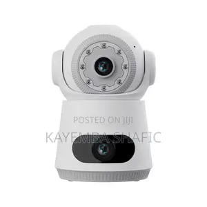 Smart Dual Lens 4G SIM Card CCTV Security Camera - 360 Full HD