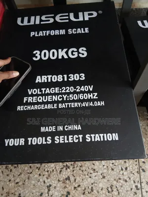 Guardrail Platform Scale 300kg