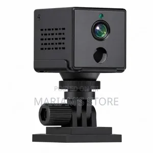 Mini DV Camera Mounted on an Adjustable Plastic Bracket
