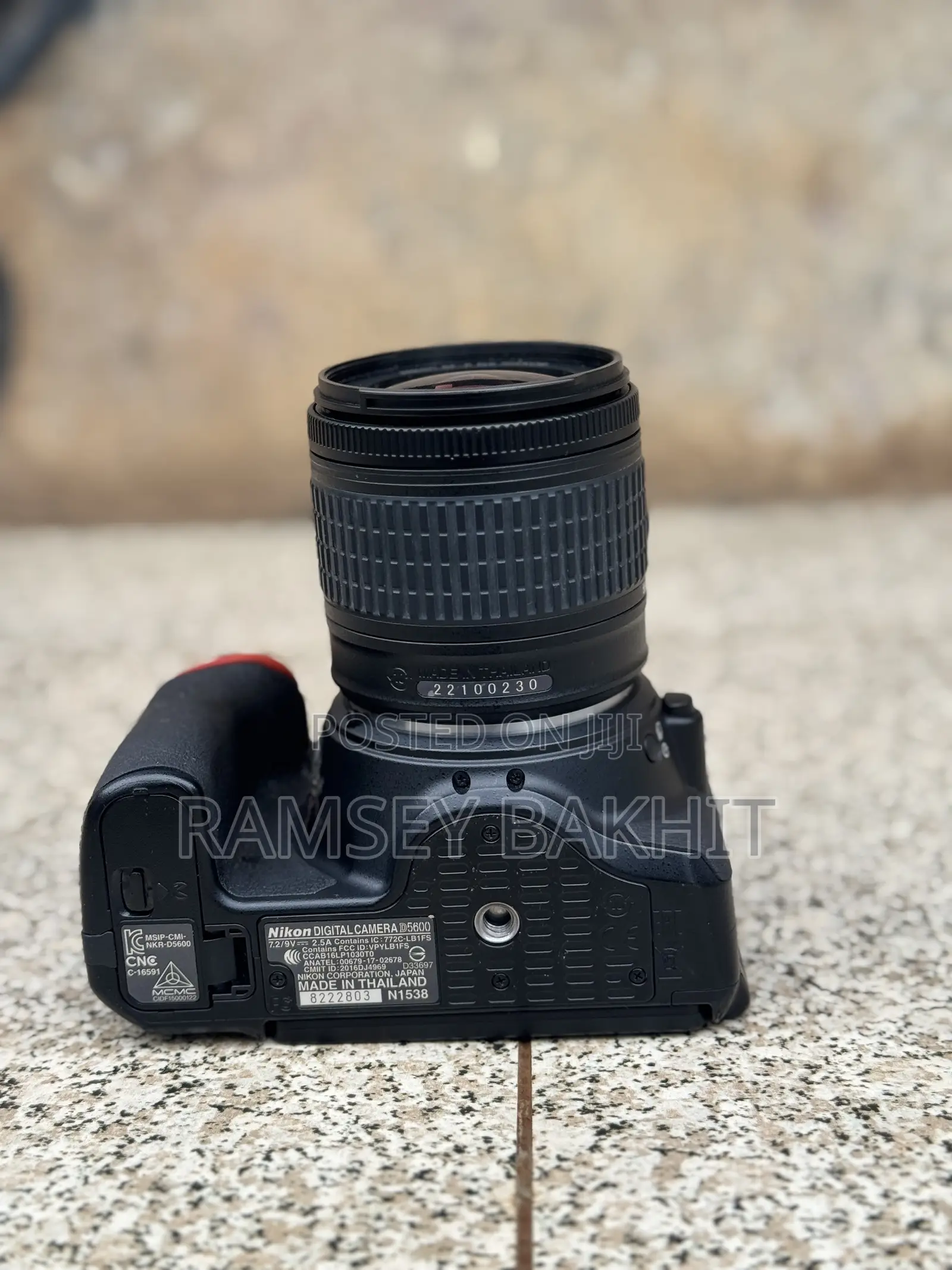 Nikkon D5600 With 18-55mm Lens