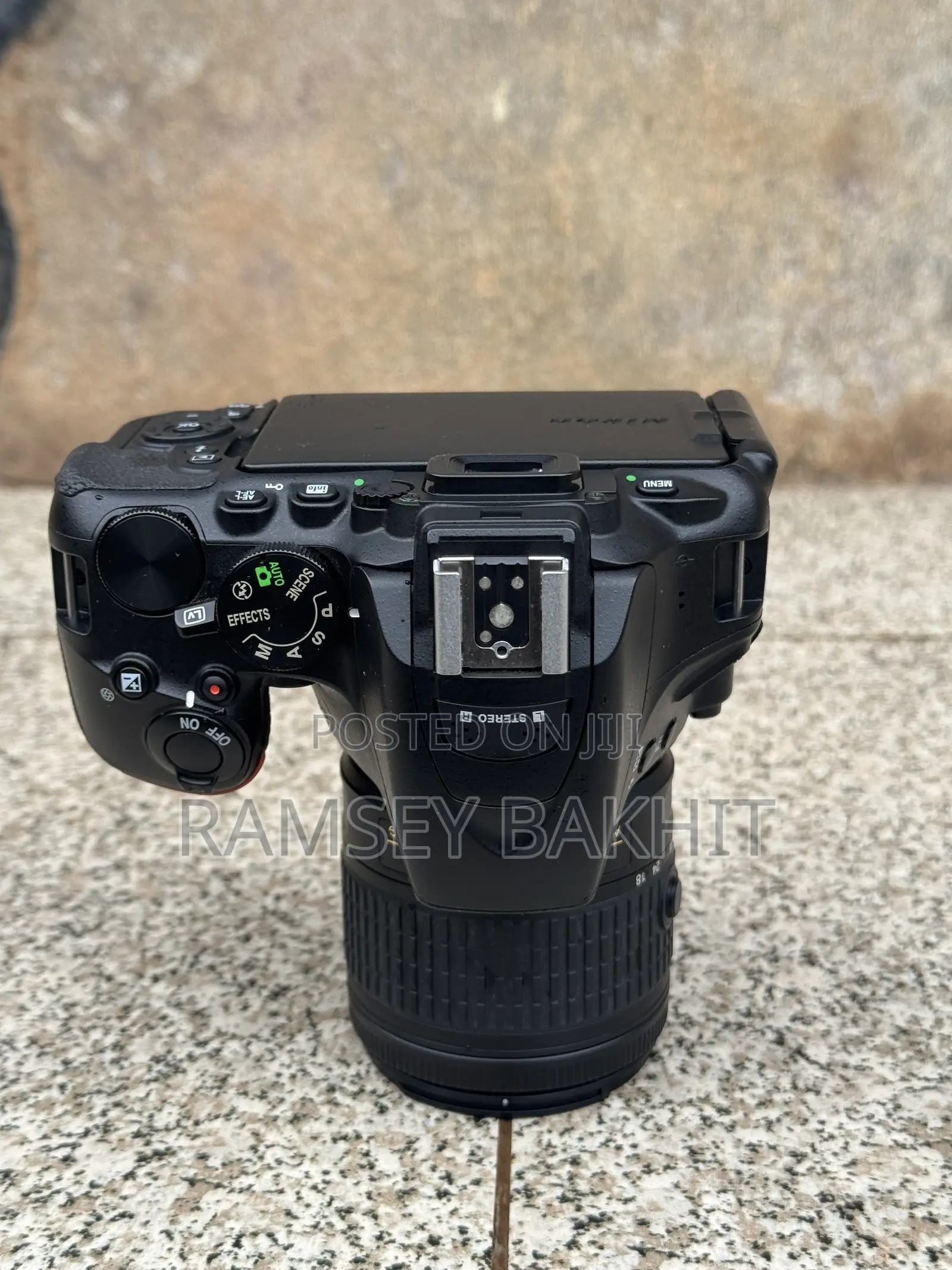 Nikkon D5600 With 18-55mm Lens
