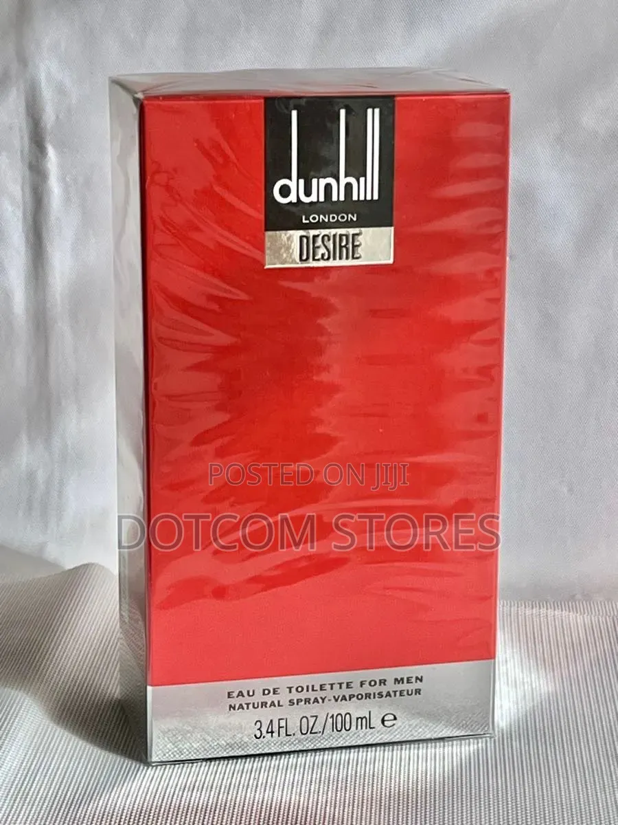 100 Ml Alfred Dunhill Desire Red Eau De Toilette Natural Spray for Men