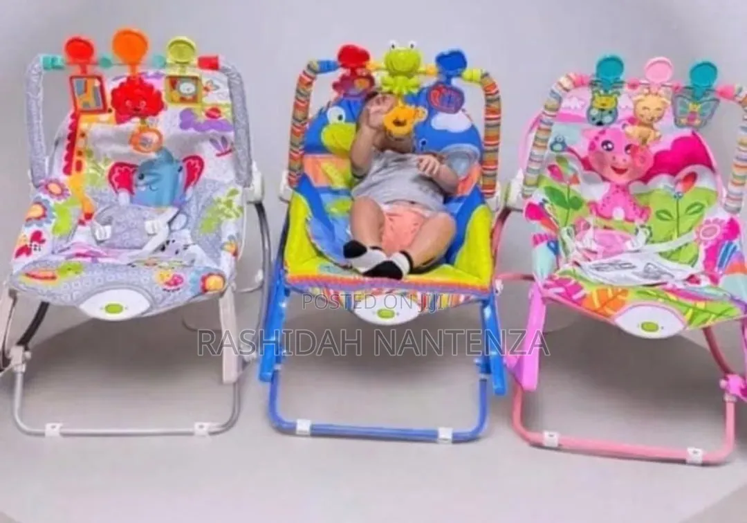 Baby Musical Bouncer Chair – Fun, Safe & Comfortable