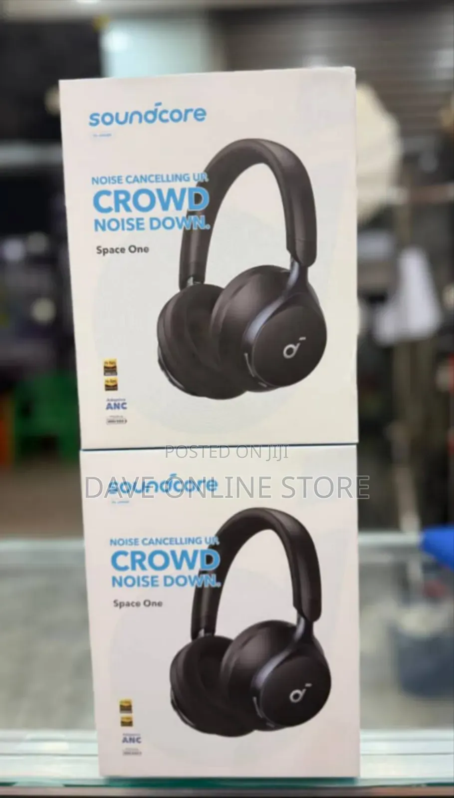 Soundcore by Anker, Space One, Active Noise Cancelling Headphones