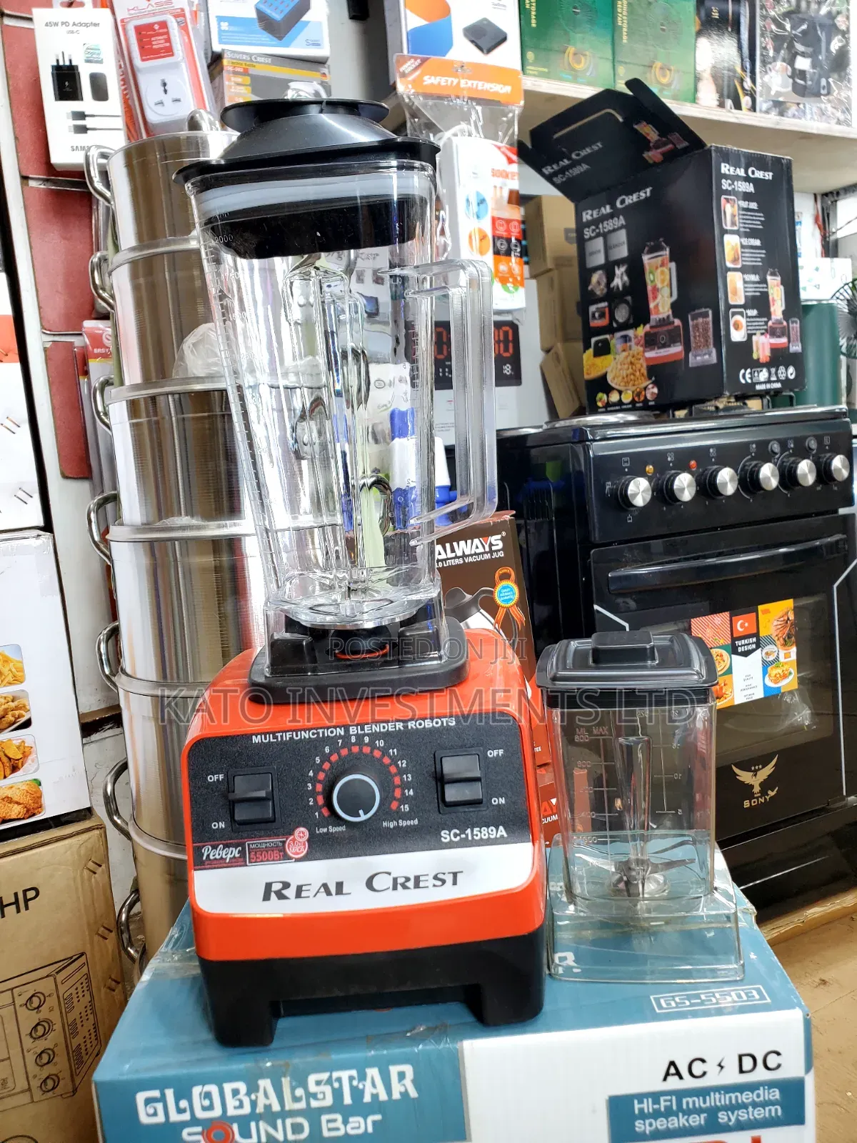 Real Crest (Silver Crest Multifunction Commercial Blender
