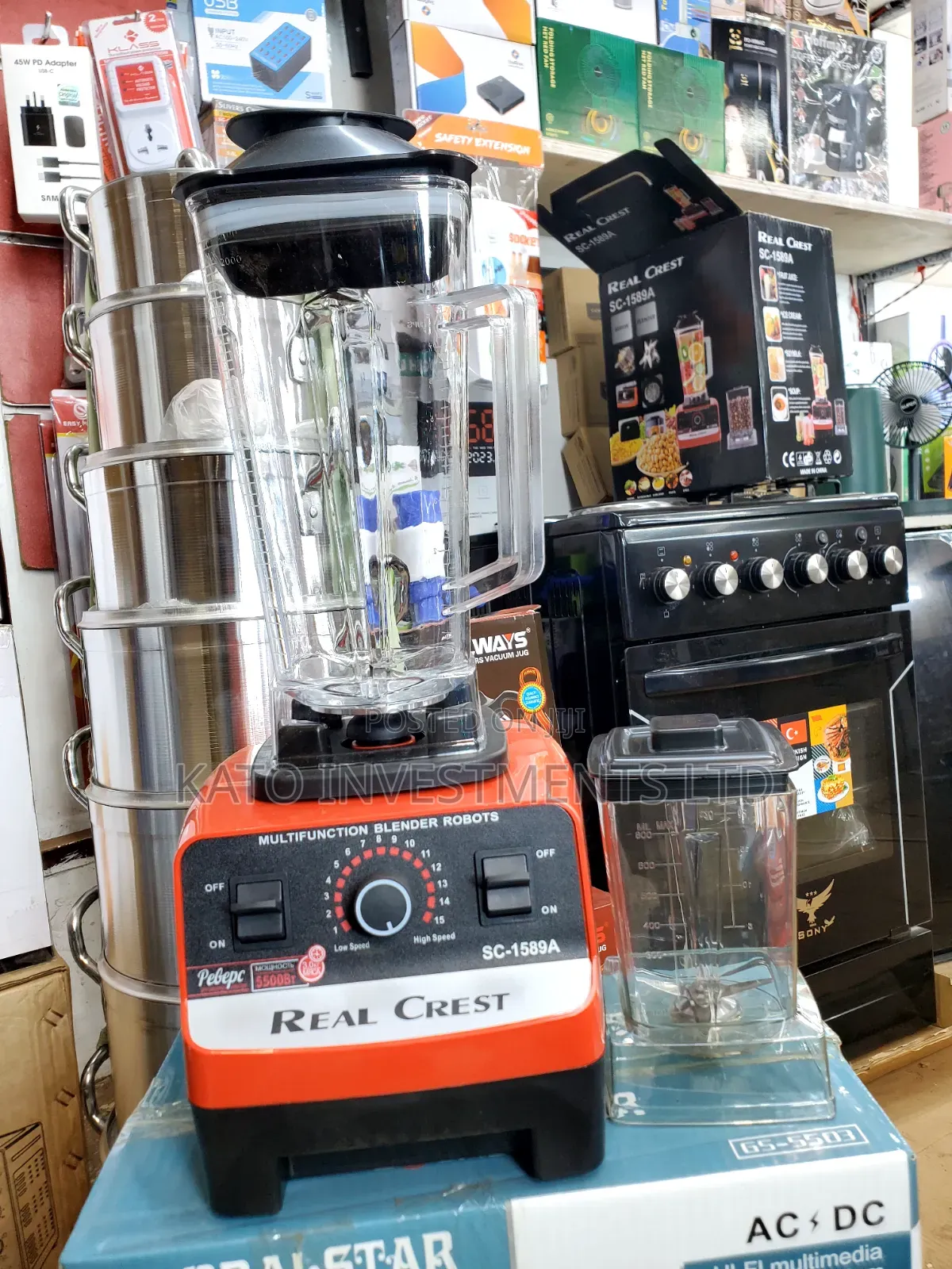 Real Crest (Silver Crest Multifunction Commercial Blender